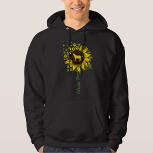Labrador Mom Sunflower Labrador Retriever Dog Mom  Hoodie