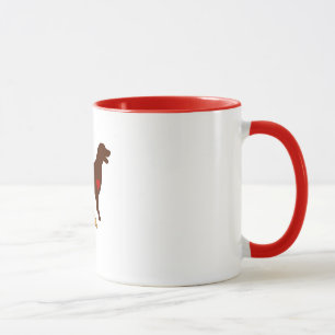 Labrador Mom [Tattoo style] Mug