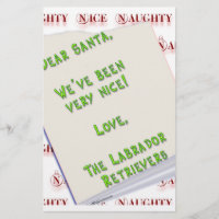 Labrador Naughty and Nice