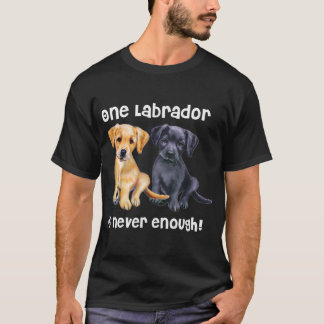 Labrador Pet Dog Funny T Shirt Gift black golden y