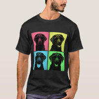 Labrador Pop Art Funny Black Lab Dog Lover Photo
