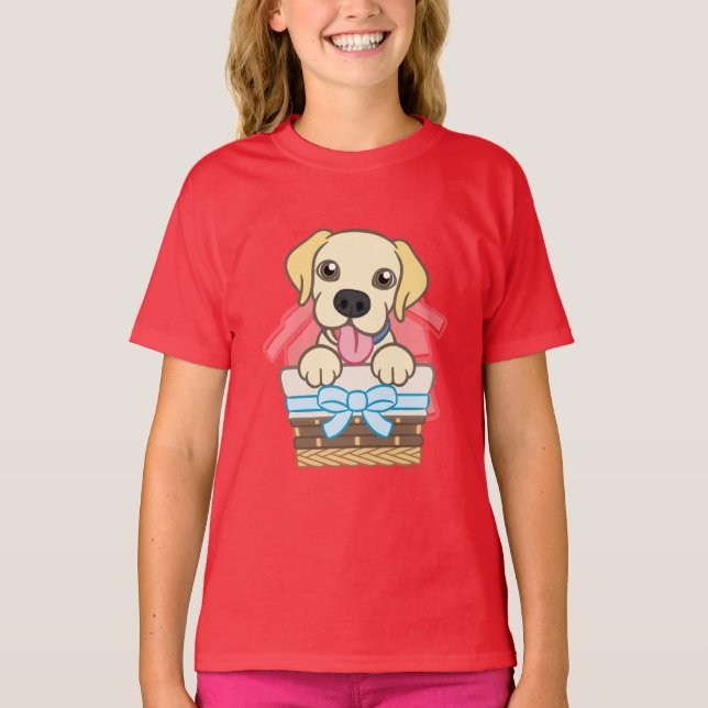Labrador Puppy T-Shirt (Front)