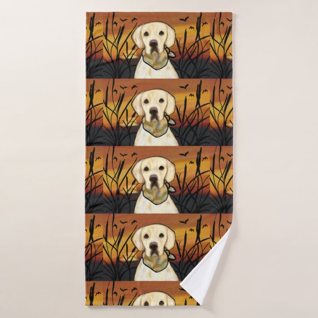 Labrador Retriever (Serviette de bain)