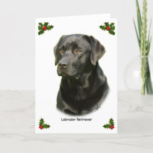 Labrador Retriever 9A054D-23a Holiday Card