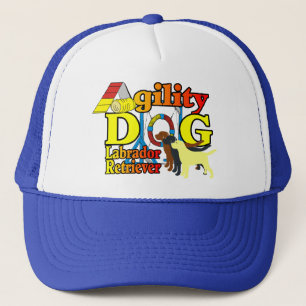 Labrador Retriever Agility Trucker Hat