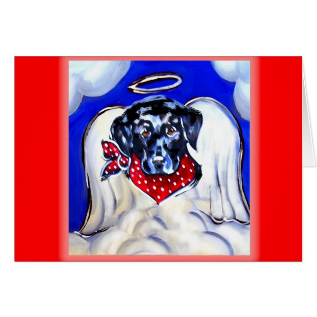 Labrador Retriever Angel (Front Horizontal)
