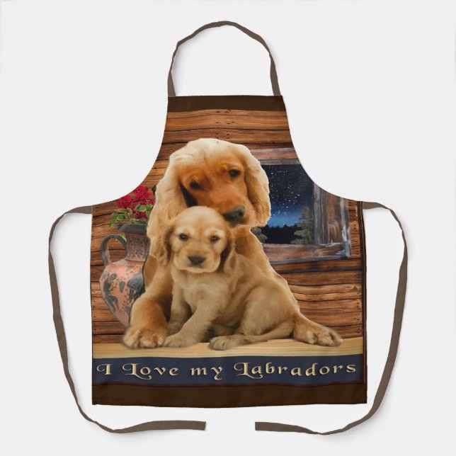 Labrador Retriever Apron (Front)