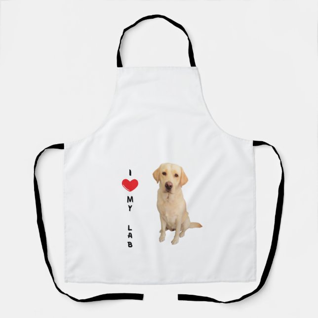 Labrador retriever apron (Front)