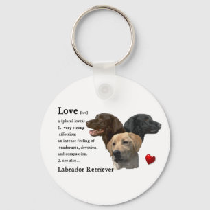 Labrador Retriever Art Gifts Keychain