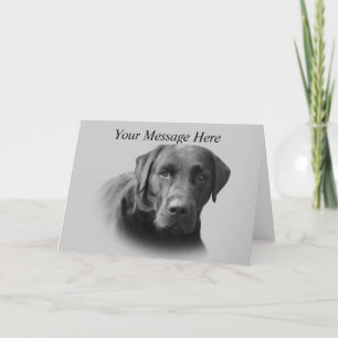 Labrador Retriever Awesome Greeting Card