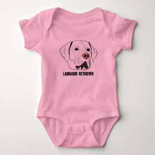 LABRADOR RETRIEVER baby bodysuits