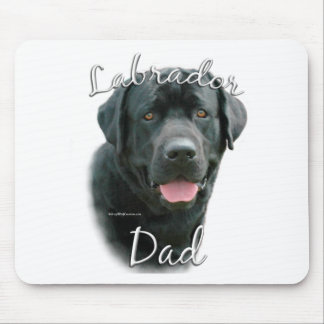 Labrador Retriever (blk) Dad 2 Mouse Pad