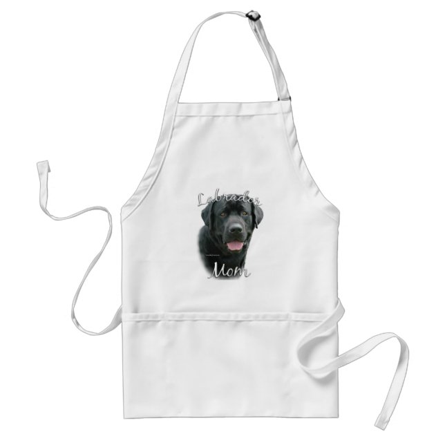 Labrador Retriever (blk) Mom 2 Standard Apron (Front)