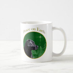 Labrador Retriever (blk) Peace Coffee Mug
