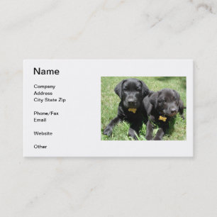 Labrador Retriever Business Card
