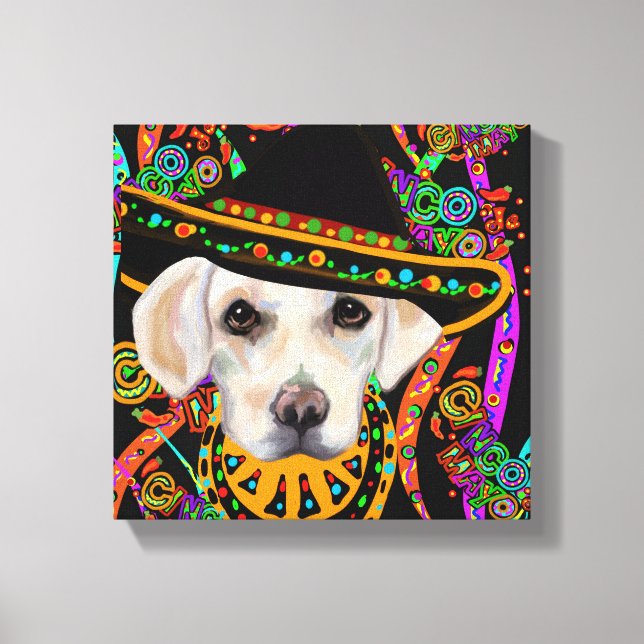 Labrador Retriever  Canvas Print (Front)