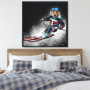 LABRADOR RETRIEVER  CANVAS PRINT