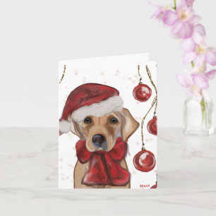 Labrador Retriever  Canvas Print Card