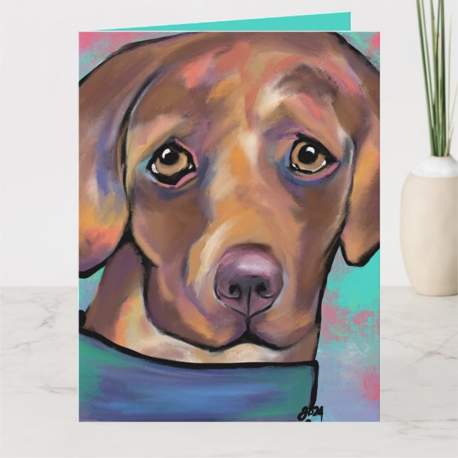 LABRADOR RETRIEVER            CARD (Front)