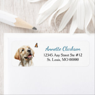Labrador Retriever Chien Papillon Merveille Jaune
