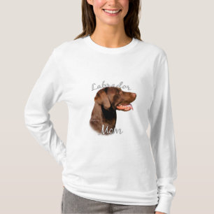 Labrador Retriever (chocolate) Mom 2 T-Shirt