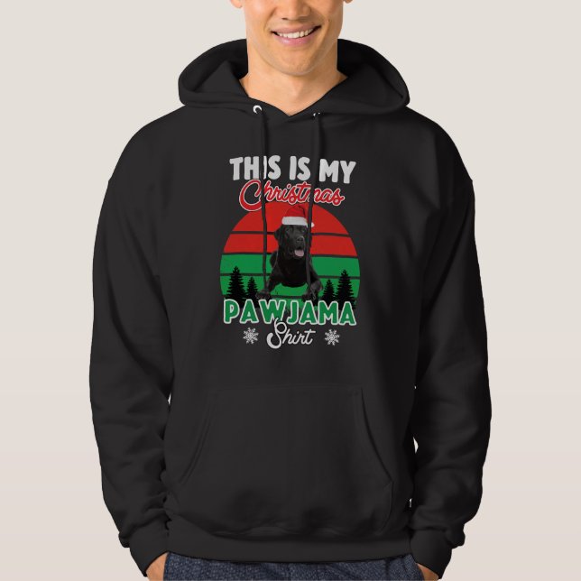 Labrador Retriever Christmas 296 Hoodie (Front)