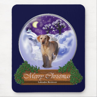 Labrador Retriever Christmas Gifts Mouse Pad