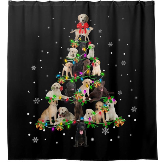 Labrador Retriever Christmas Tree X mas (Front)