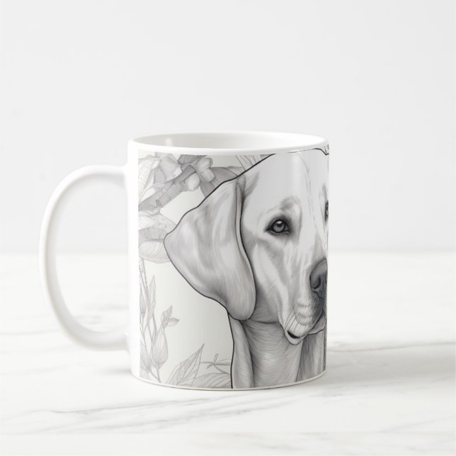 Labrador Retriever Coffee Mug (Left)