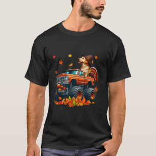 Labrador Retriever Cosplay Turkey Monster Truck Th T-Shirt