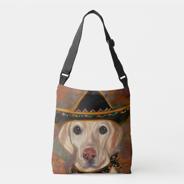 Labrador Retriever    Crossbody Bag (Front)