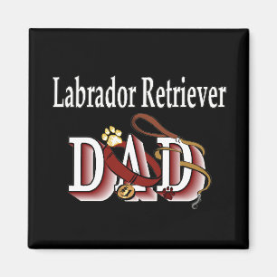 labrador retriever dad Magnet
