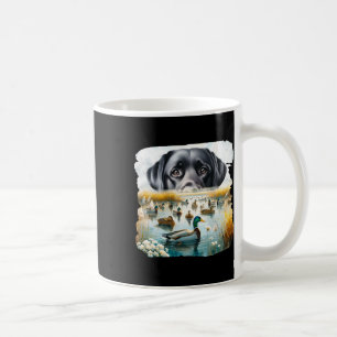 Labrador Retriever Dog Dogs Us Flag Duck Hunter Coffee Mug