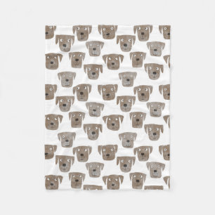Labrador Retriever Dog Fleece Blanket
