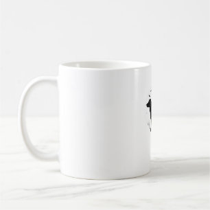 Labrador Retriever Dog – Halloween Moon Silhouette Coffee Mug