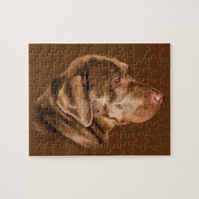 Labrador Retriever Dog, Puzzle, Customizable Jigsaw Puzzle (Horizontal)