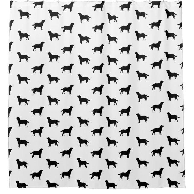 Labrador Retriever Dog Silhouettes Pattern (Front)