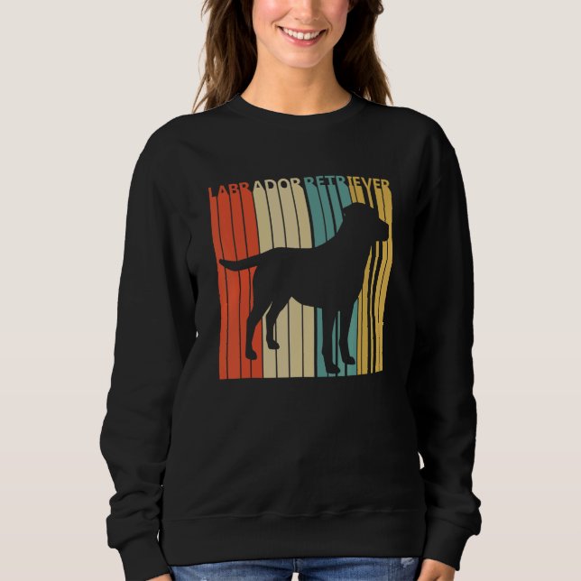 Labrador Retriever Dog Sweatshirt (Front)