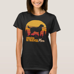 Labrador Retriever Dog Vintage Retro T-Shirt