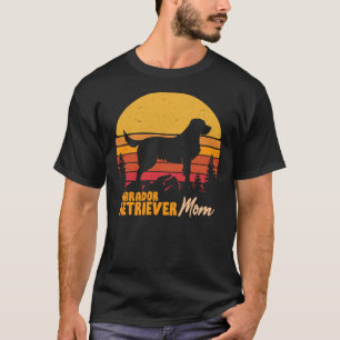 Labrador Retriever Dog Vintage Retro T-Shirt