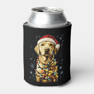 Labrador Retriever Dogs Tree Christmas Sweater Xma Can Cooler