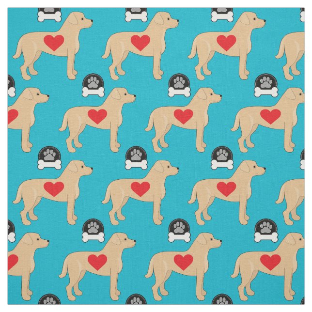 Labrador Retriever Fabric (Swatch)