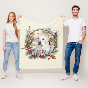 Labrador Retriever  Fleece Blanket