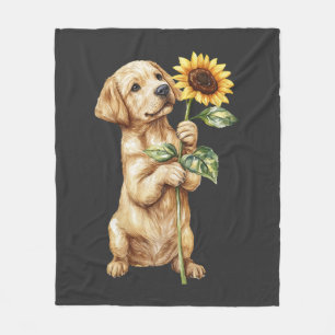 Labrador Retriever Fleece Blanket