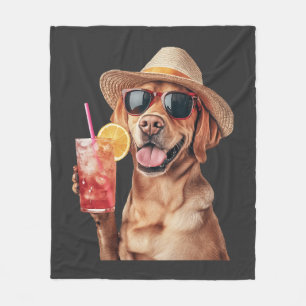 Labrador Retriever Fleece Blanket