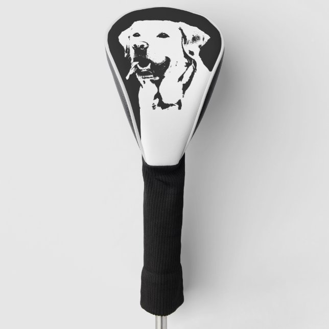 Labrador Retriever Golf Head Cover (Front)