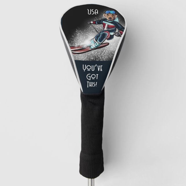 LABRADOR RETRIEVER  GOLF HEAD COVER (Front)