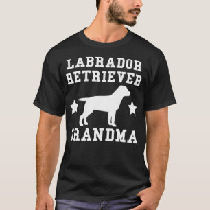 Labrador Retriever Grandma kiddinx horse racing  T-Shirt