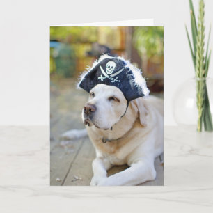 Labrador Retriever Halloween Greeting Card