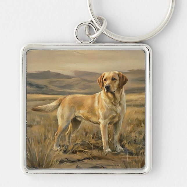 Labrador Retriever Keychain (Front)